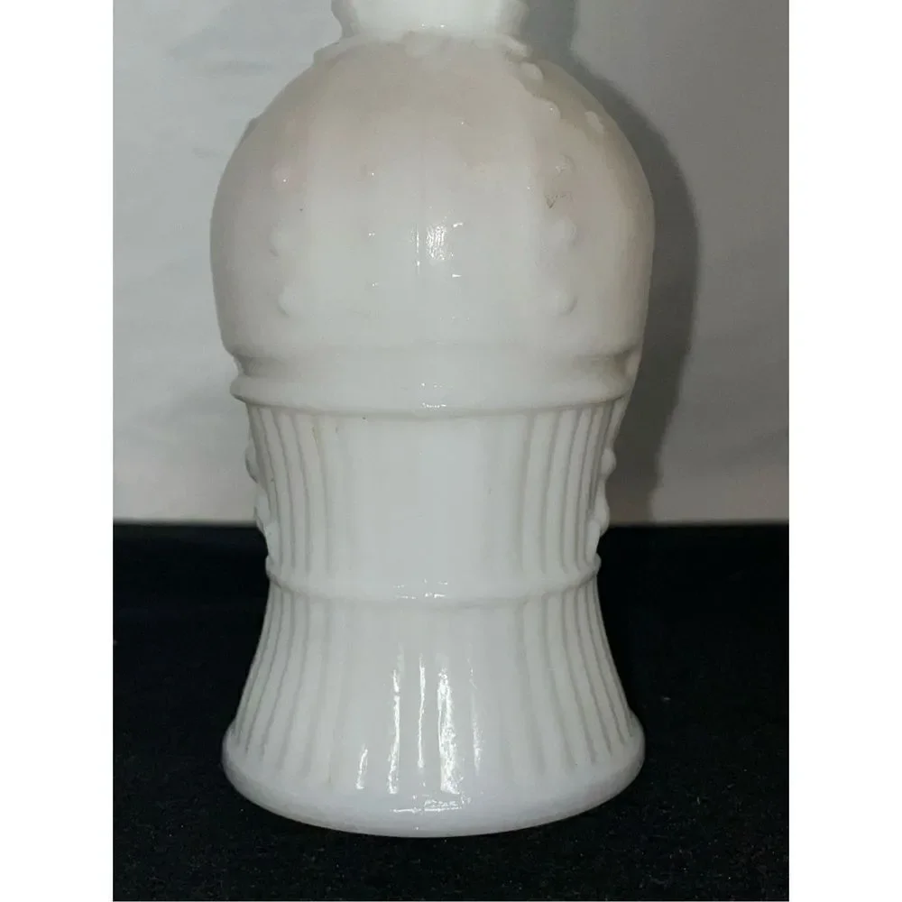 Vintage milk glass shaker